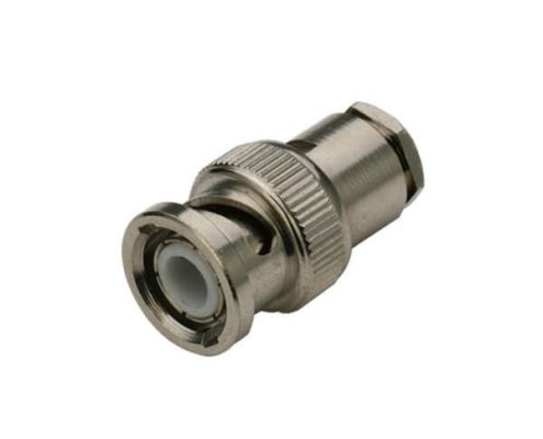 直式射频同轴BNC 50欧姆公头 电缆连接器